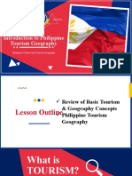 Introduction To Philippine Tourism Geography