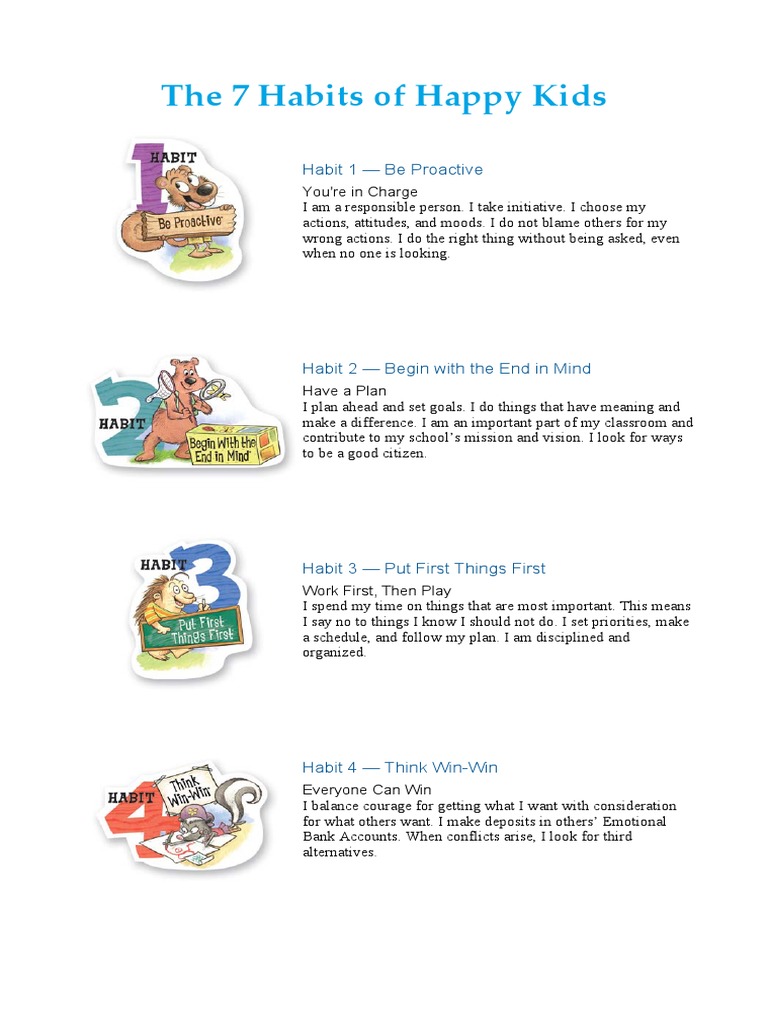 7 Habits | PDF