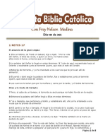 DÍA 161 - 365 Días para Leer La Sagrada Escritura