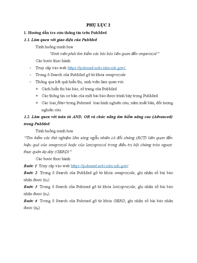 PHU LUC 2 - Huong Tra Tra Cuu Thong Tin Thuoc Online | PDF