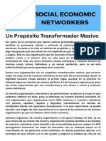 Social Economic Networkers: Un Propósito Transformador Masivo