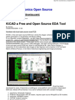 KiCAD A Free and Open Source EDA Tool