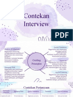 Contekan Interview