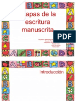 Etapas de La Escritura Manuscrita