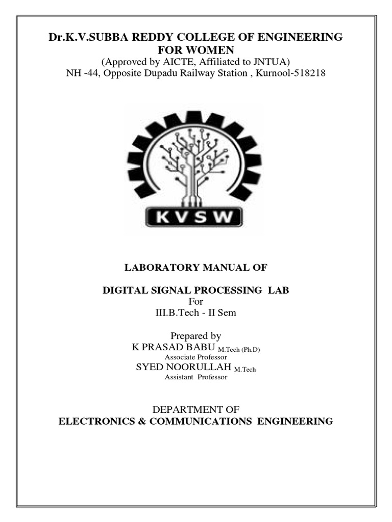 Dsp lab merged pdf digital signal processing icon computing 
