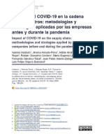 Impacto Del COVID-19 en La Cadena