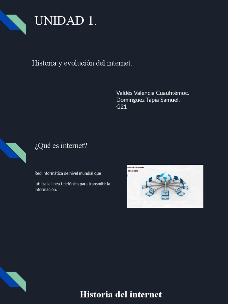 Historia y evolución del internet | PDF | Tecnología