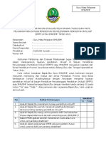 INSTRUMEN MONITORING DAN EVALUASI BAGI GURU MATA PELAJARAN SMA-SMK (6 X 13 KCD