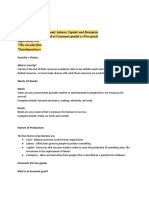 Eco Notes On Circular Flow Model