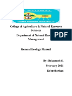 General Ecologe Document