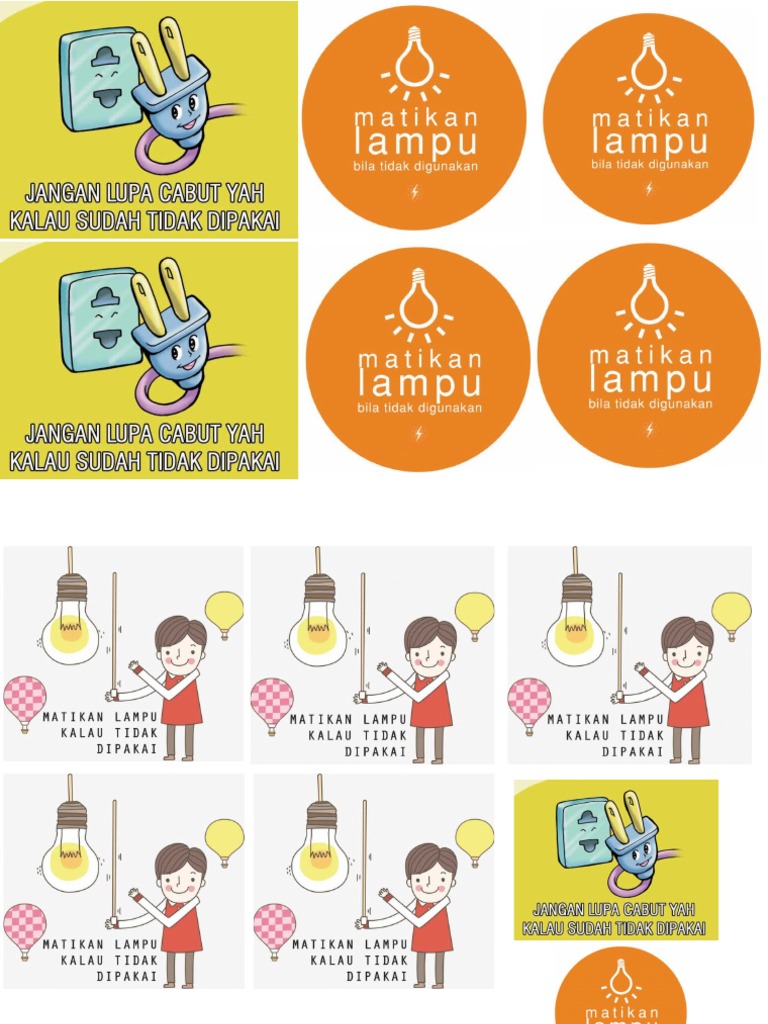 Poster Hemat Listrik | PDF