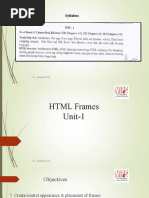 Unit 1.2 HTML - Frames-1