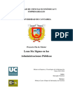 Lean Six Sigma en Las Administraciones Publicas