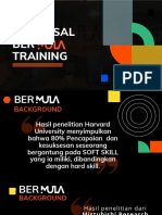 Proposal BER Training