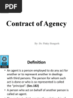 Contract of Agency