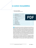 Affinage Des Aciers Inoxydables: Pierre-Jean CUNAT