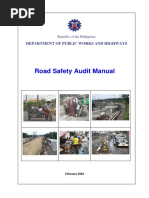 DPWH Road Works Safety Manual | PDF | Traffic | Lane