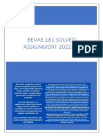 Bevae 181 2022-23