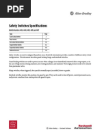 Safety Switches Technical Data