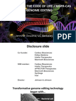 Doudna - WIN - Presidential - Lecture - 25 - Min - Jun2019 - Revised3 - Genome Editing 1120