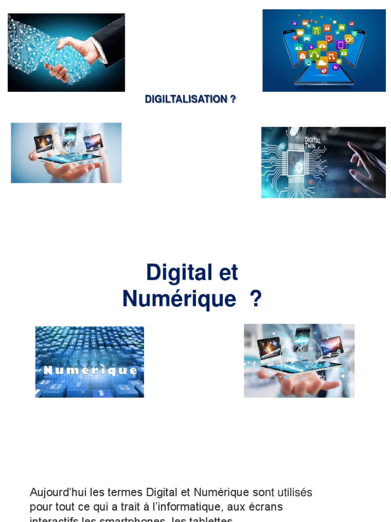 Digitalisation et Maturité Numérique | PDF | Gestion stratégique ...