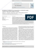 Investigation of Turbulence Flow Characteristics in A Dual-Mode Scramjet Combustor Using Hydroxyl Tagging Velocimetry