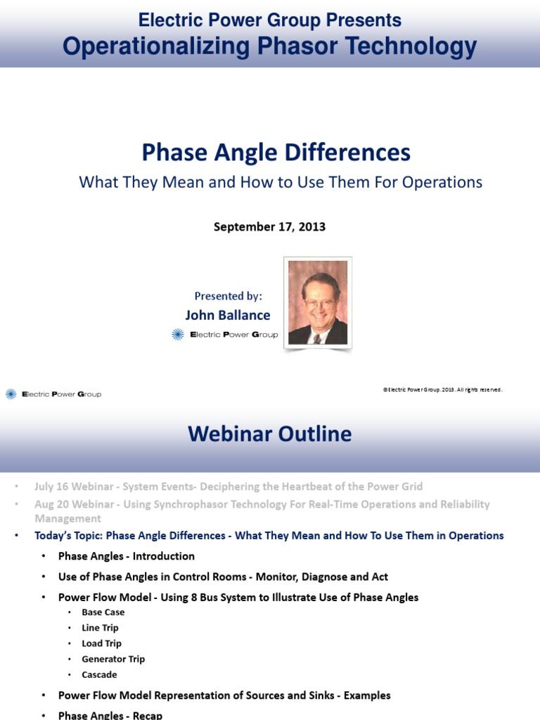 Phase Angle Differences What They Mean and How To Use Them For
