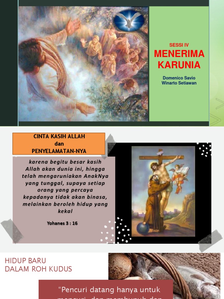 Menerima Karunia Roh Kudus | PDF