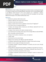 VMware Vsphere Install, Configure, Manage