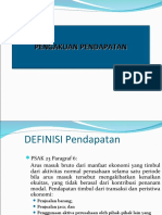 Pengakuan Pendapatan