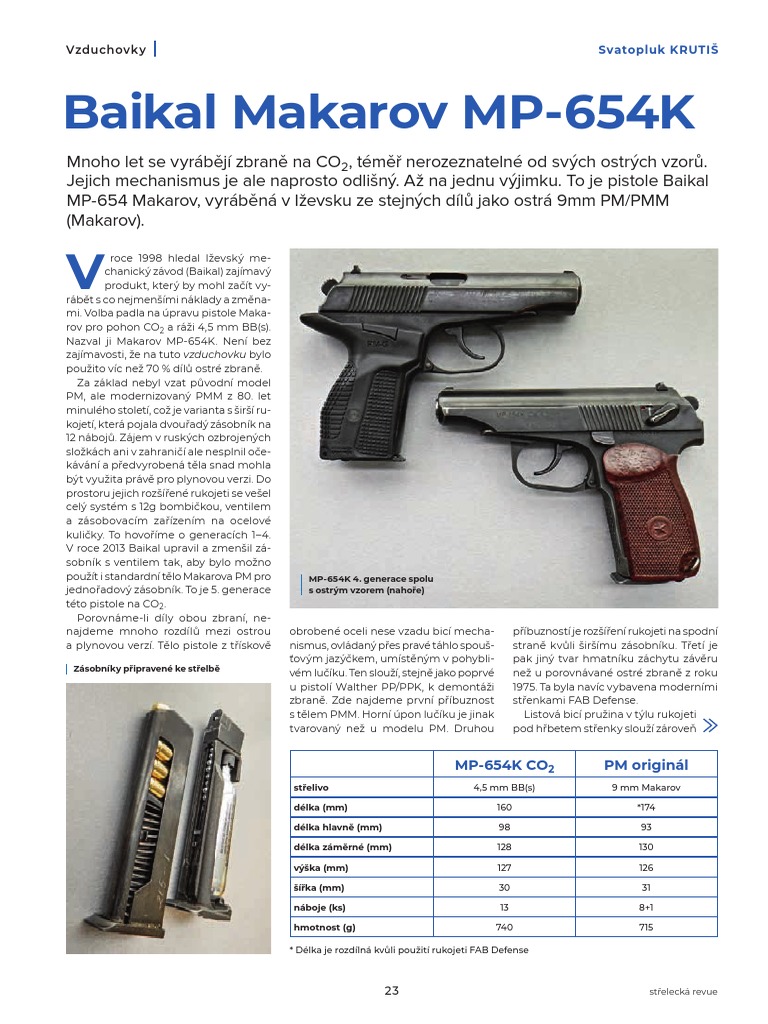 23 Baikal Makarov | PDF
