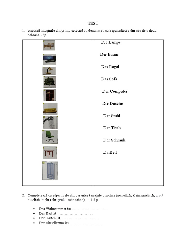 Test Germana Ces | PDF