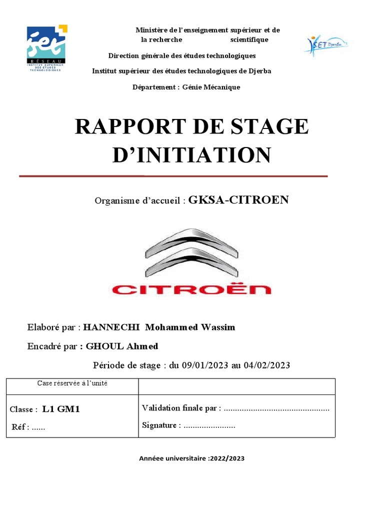 Page de Garde Iset Jerba | PDF, image size:768x1024