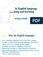 Trends in English Language Teaching and Learning