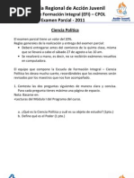 EFI-CPOL. Examen Parcial
