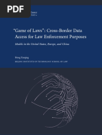 Game of Laws - Cross-Border Data