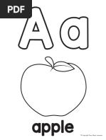 Alphabet Coloring Pages