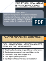 Adoc - Pub Unsur Unsur Pokok Usahatani Faktor Faktor Produksi