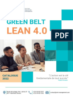 Catalogue Green Belt Lean 4.0 - SIM 2023