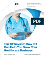 Top 10 Ways On How Iot Can Help You Grow Your Healthcare Business