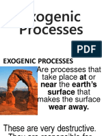 Lesson 1 - Exogenic Processes