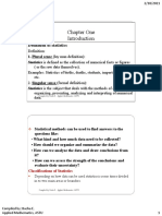 Chapter 1-2 Probability and Statistics