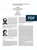 Development of A Magnetic Bearing Api Process Pump