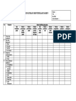 Formulir Pengukuran Kepatuhan Identifikasi Pasien