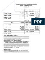 List of Faculty For A&B and C&D: Foundation Course IV (Ethics & Governance) - Prof. Vinit