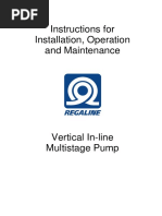 Ram Pump Operation & Maintenance Guide | PDF | Pump | Valve