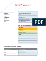 Gestion SAV Excel Gratuit Modele