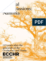 Years After The Genocide of The Ovaherero and Nama: European Center For Constitutional and Human Rights