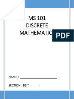 Handout in Ms 101 Week 1