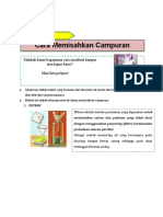 Pemisahan Campuran